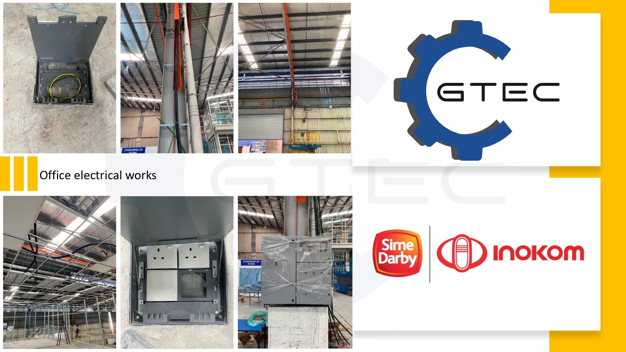 Office electrical works